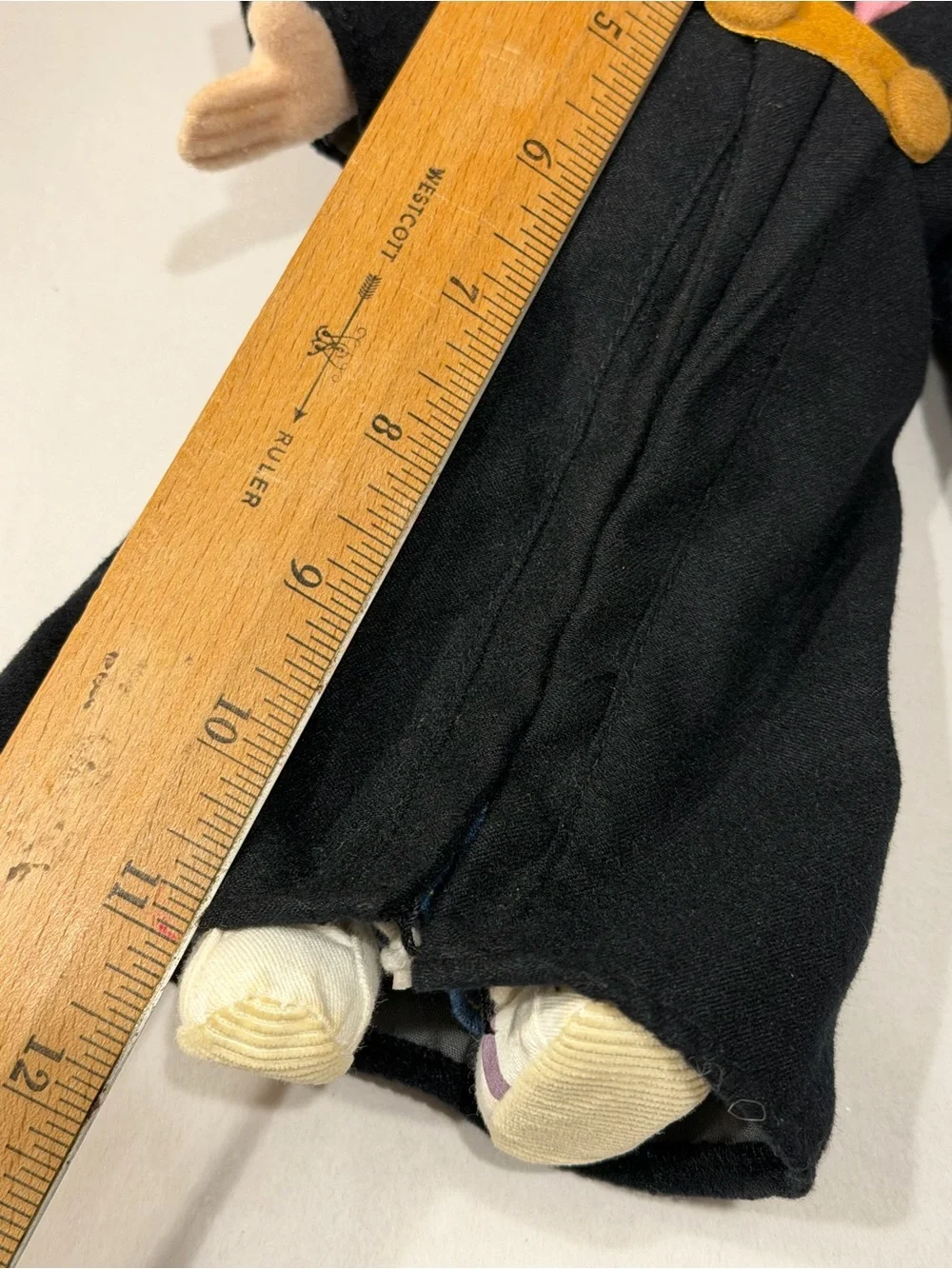 Vintage Harry Potter Hermione dolls with metal doll stands